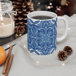 Winter’s Dreams Mandala Mug for Mindful Moments